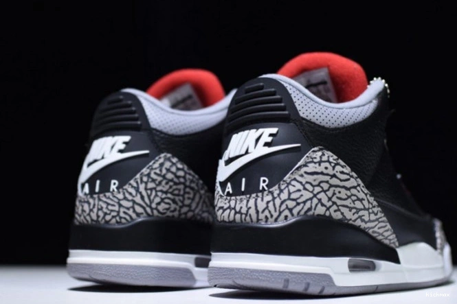 Rep Air Jordan 854262-001 Cement 3 Black 0819